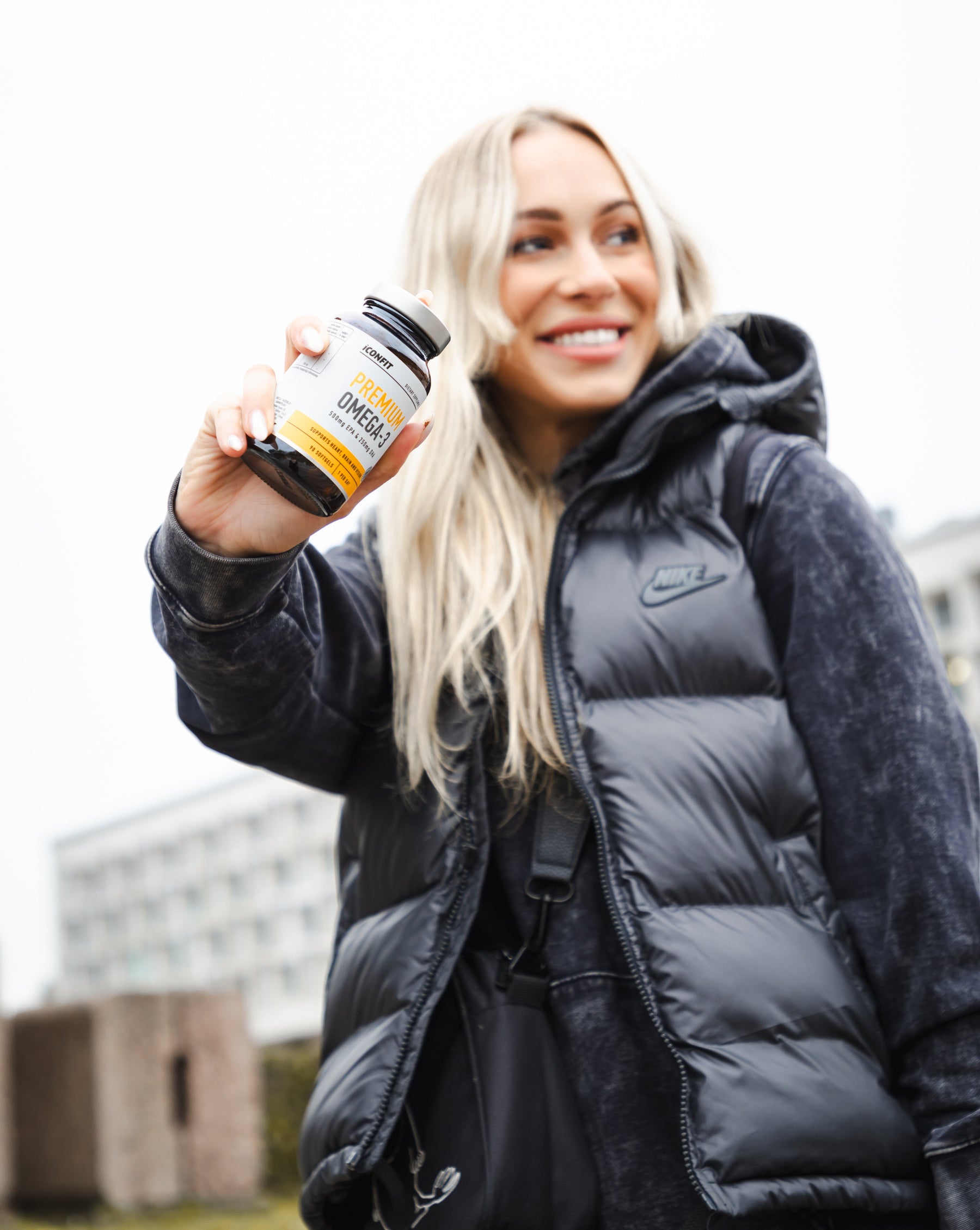 Iconfit Premium omega-3 capsules, 500 mg EPA & 250 mg DHA, 90 capsules