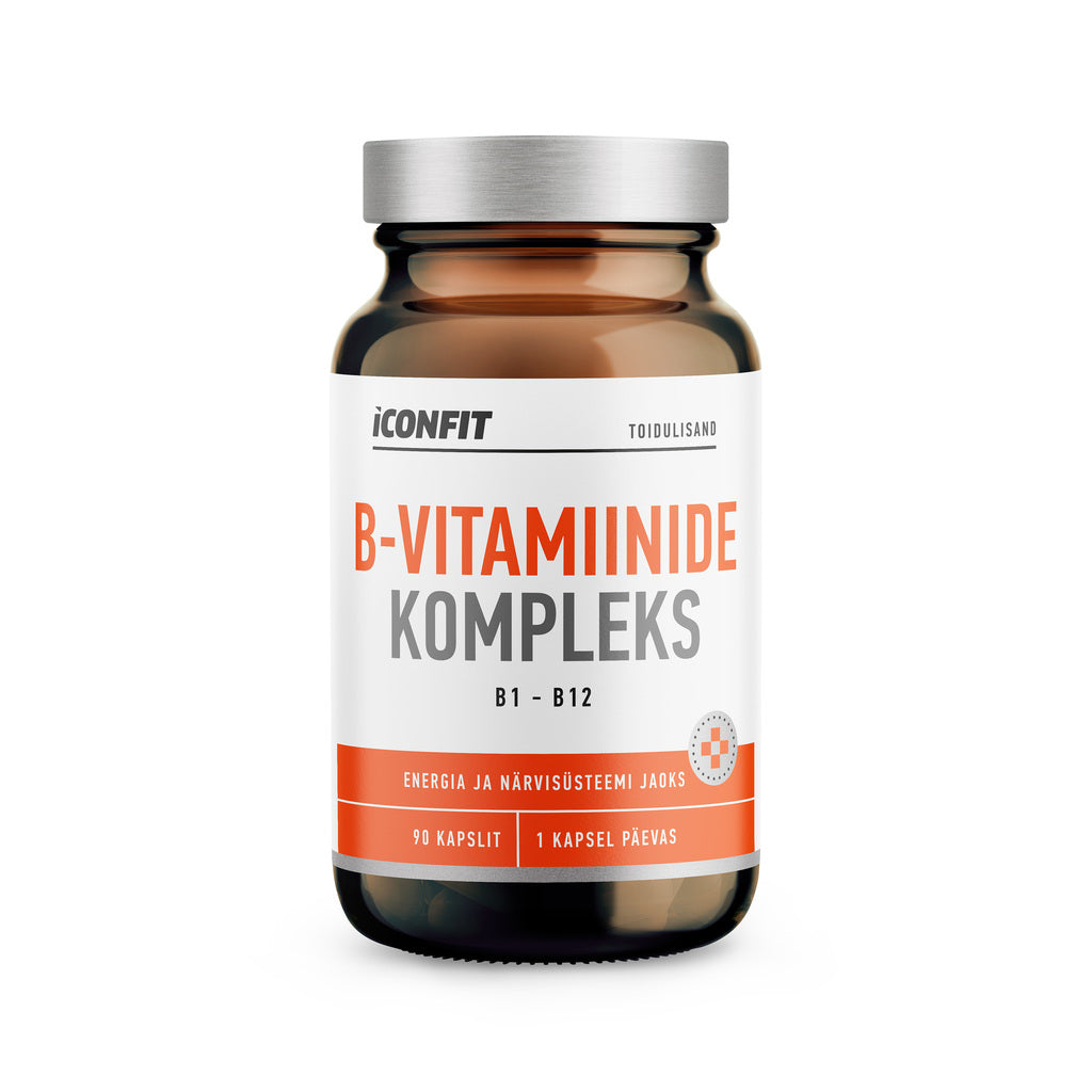 ICONFIT B-Vitamiinide Kompleks (90 Kapslit) - ICONFIT Collagens, Health ...