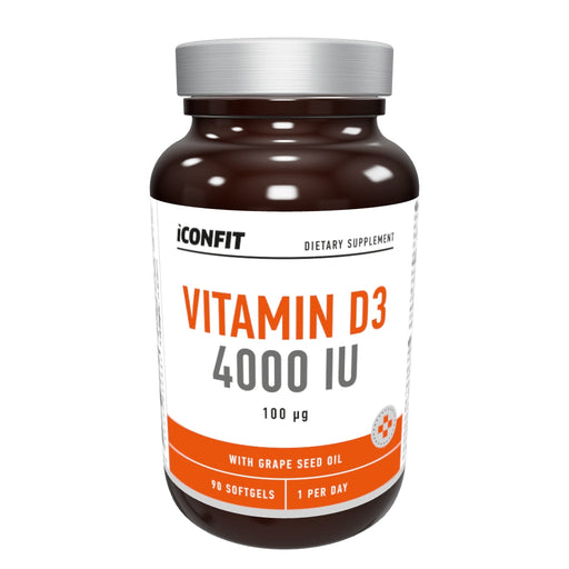 ICONFIT Vitamin D3 4000 IU, 90 Capsules — Baltic pack interactive 3D