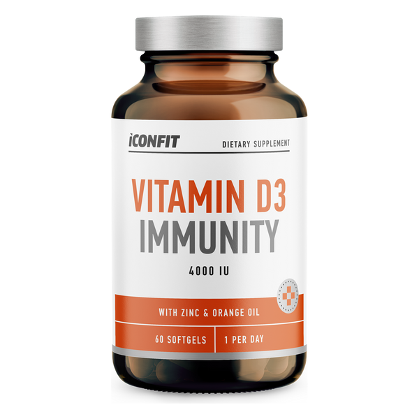 ICONFIT Vitamin D3 for immunity 4000 IU (60 kapslí)