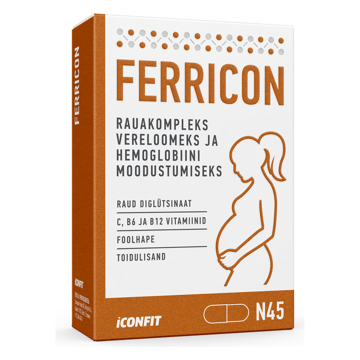 ICONFIT Ferricon (45 капсули)