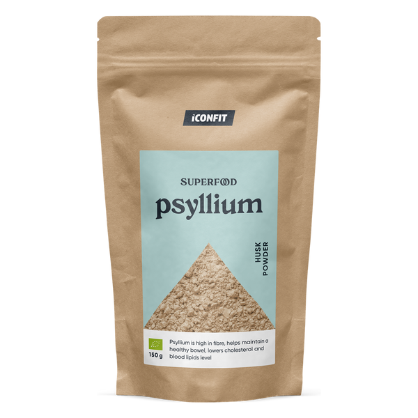 ICONFIT Organic Psyllium Husk Powder (150g)