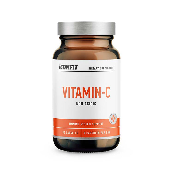 ICONFIT C-vitamiin - mittehappeline (90 Kapslit)