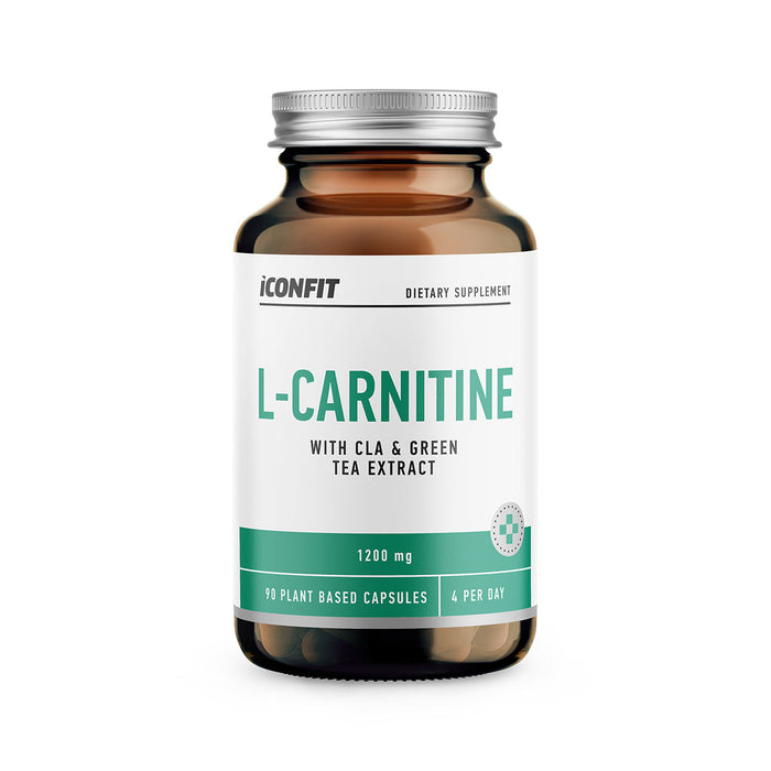 ICONFIT L-Carnitine + CLA & Green Tea Extract (90 Kapslit)